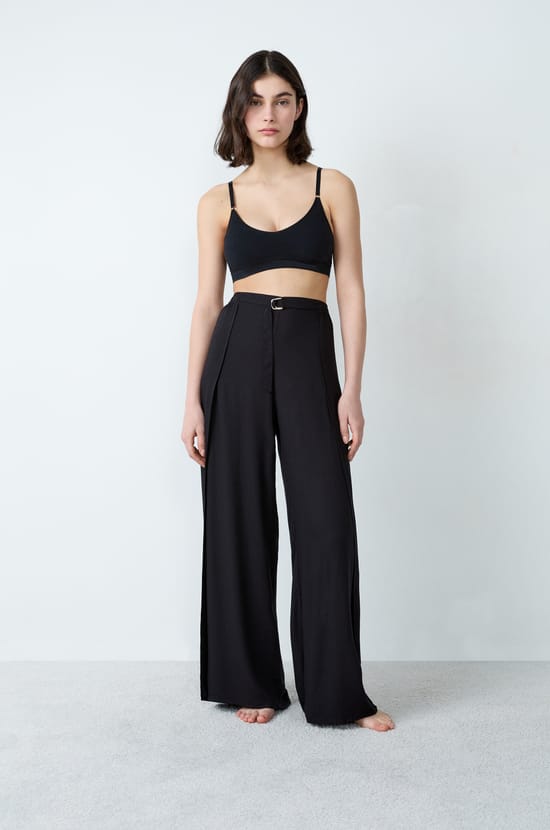 Wide Pyjama Trousers;${refinementColor}