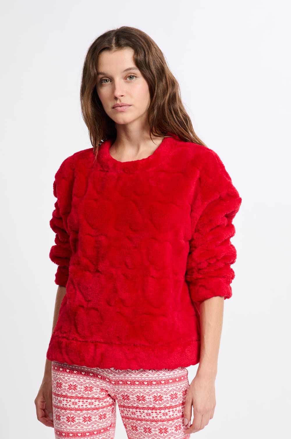Pyjama 2 pièces à motifs;${refinementColor}