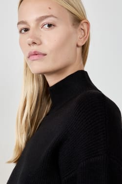 Mid-Length High-Neck Dress;${refinementColor}