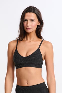 Soutien-gorge brassière sans coutures irisé;${refinementColor}