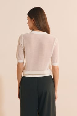 Pull manches courtes;${refinementColor}