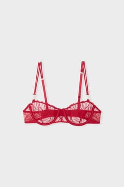 Soutien-gorge N.9 - Balconnet en broderie florale;${refinementColor}