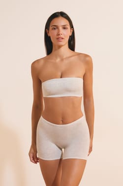Sujetador sin tirantes sin aros de algod&oacute;n org&aacute;nico el&aacute;stico;${refinementColor}
