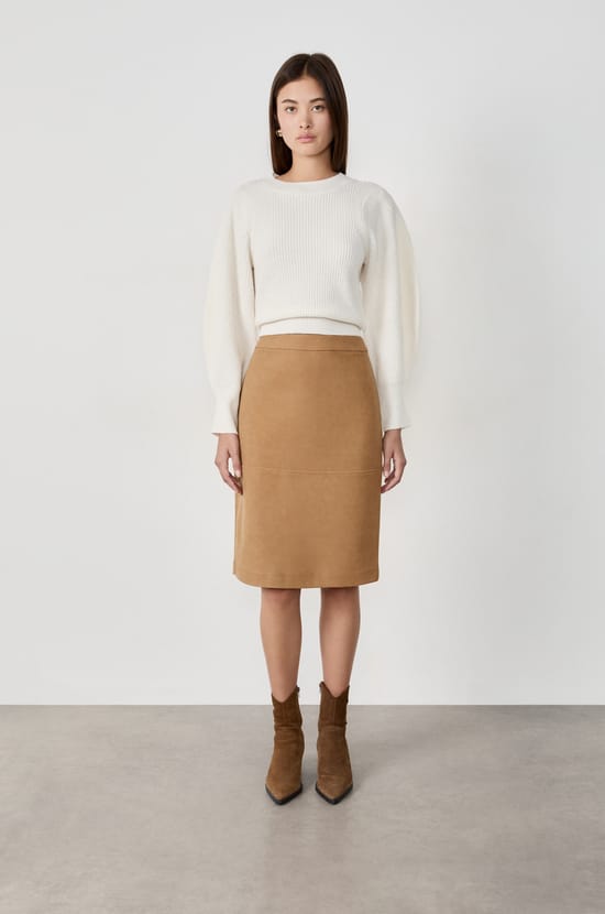 Mid-length Skirt;${refinementColor}