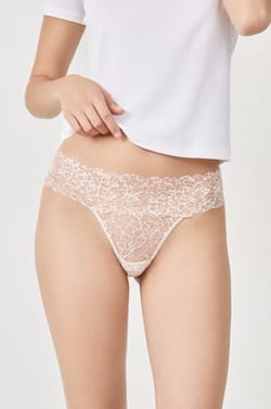 Lace Thong;${refinementColor}