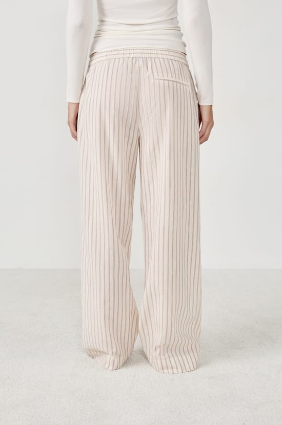 Pantalon de pyjama &agrave; rayures;${refinementColor}