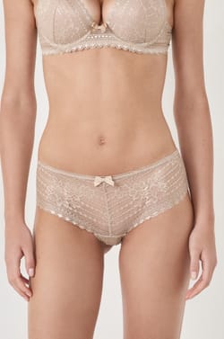 Boyshort in Iridescent Lace;${refinementColor}