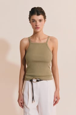 D&eacute;bardeur c&ocirc;tel&eacute; en coton;${refinementColor}