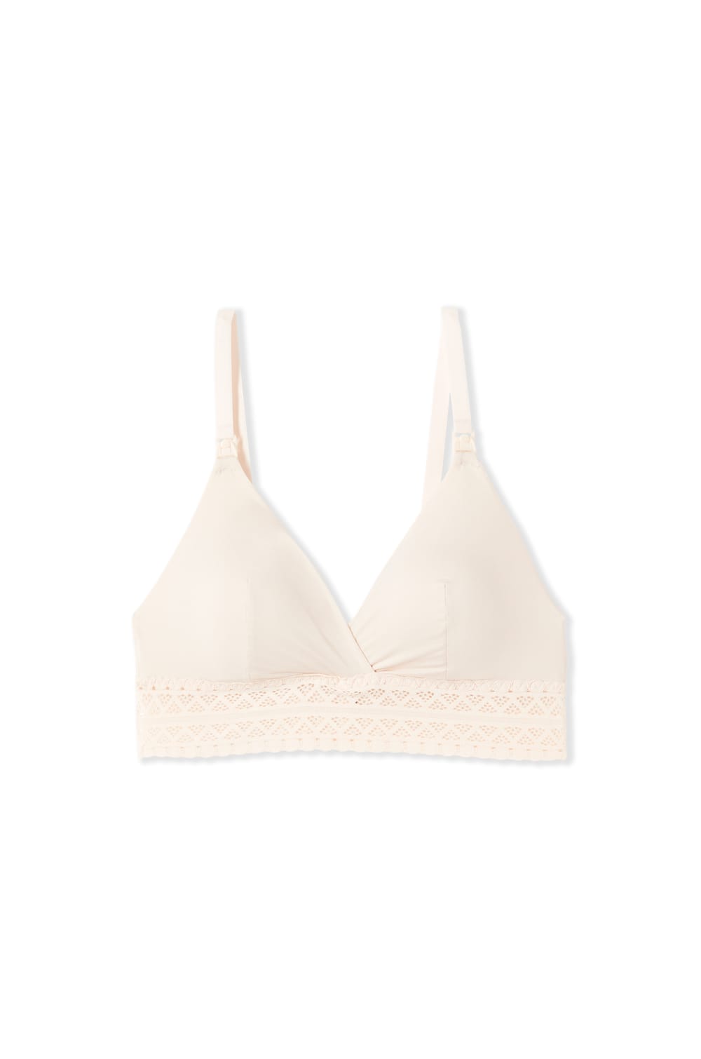 Bra N.8 - The Wireless Triangle Maternity Bra, Nursing Clips;${refinementColor}