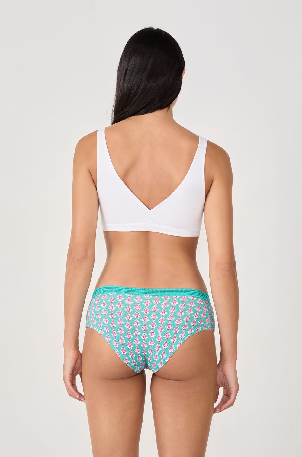Lot de 3 shorty en coton;${refinementColor}