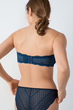 Lace Strapless Bra;${refinementColor}