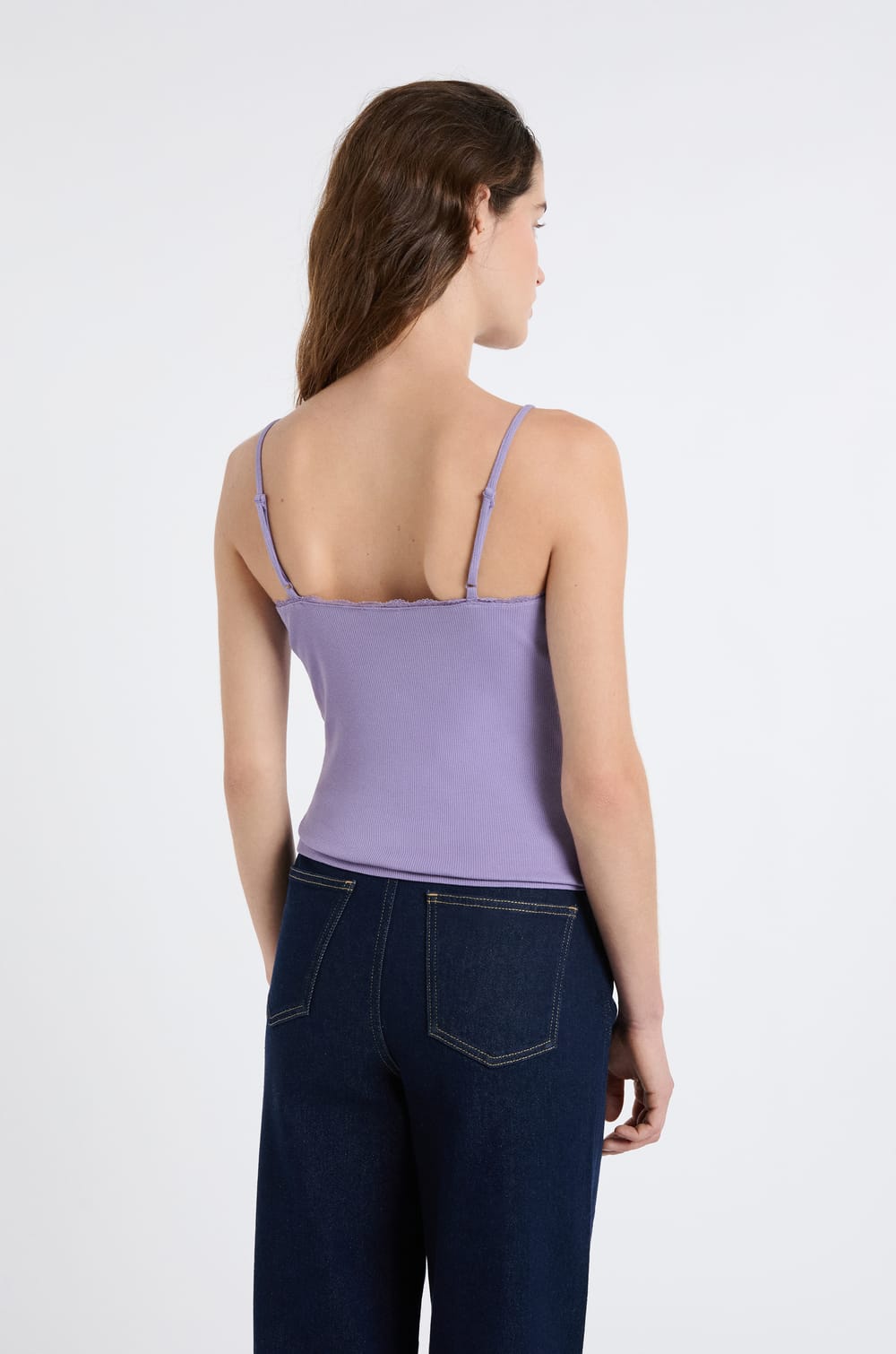 Caraco c&ocirc;tel&eacute; en coton;${refinementColor}