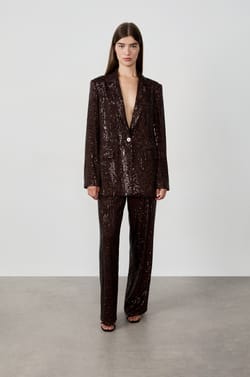 Sequin Blazer;${refinementColor}