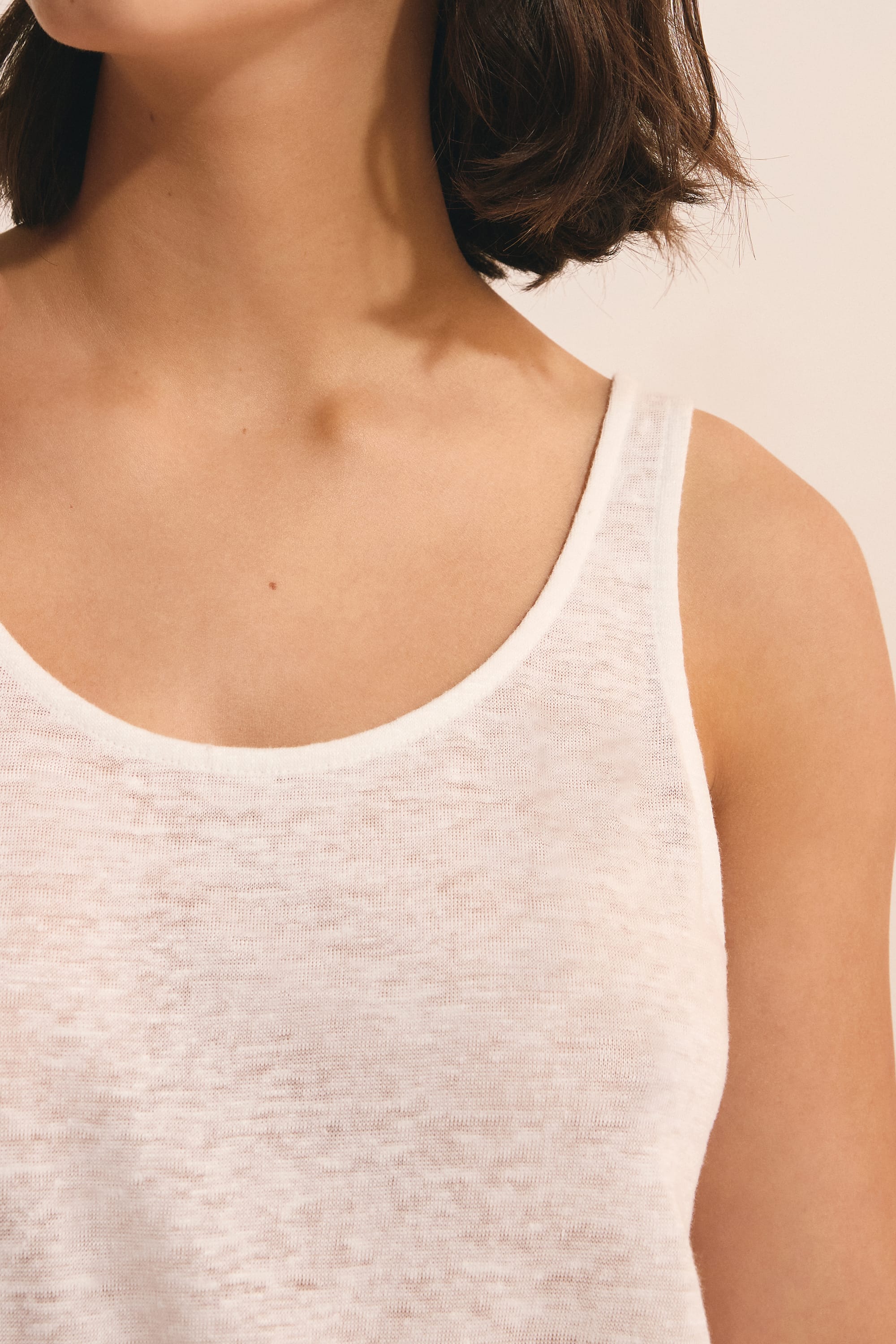 【yo BIOTOP】Sheer linen tanktop yo BIOTOP Sheer linen tanktop - メルカリ