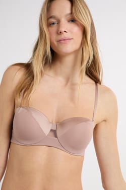 Soutien-gorge bandeau coques fines;${refinementColor}