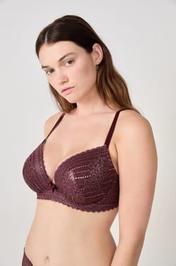 Bra No. 5 - The Plunge Push-Up Bra;${refinementColor}