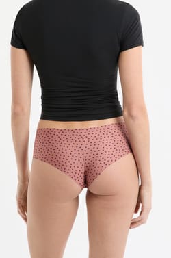 Hipster aus nahtloser Mikrofaser mit Herzmuster;${refinementColor}