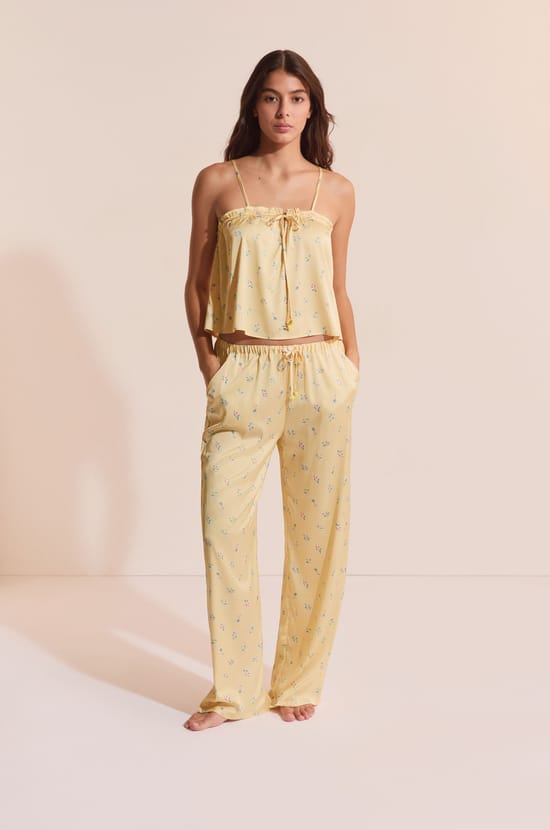 Pantal&oacute;n de pijama estampado;${refinementColor}