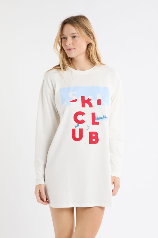 Koszula nocna z bawełny;${refinementColor}