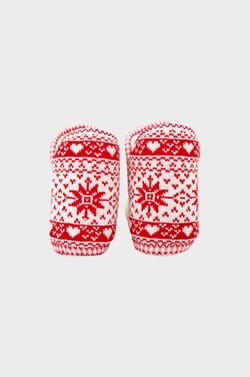 Ankle Boot Slippers with Patterns;${refinementColor}