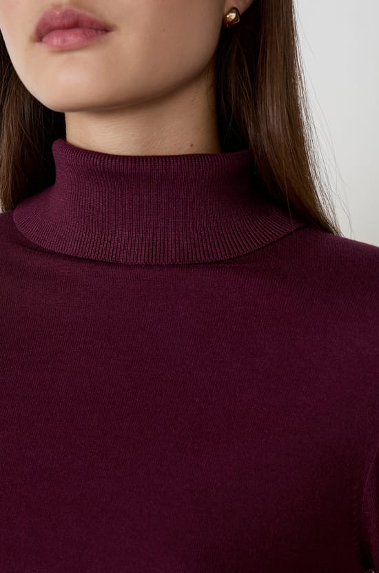 Turtleneck Sweater;${refinementColor}
