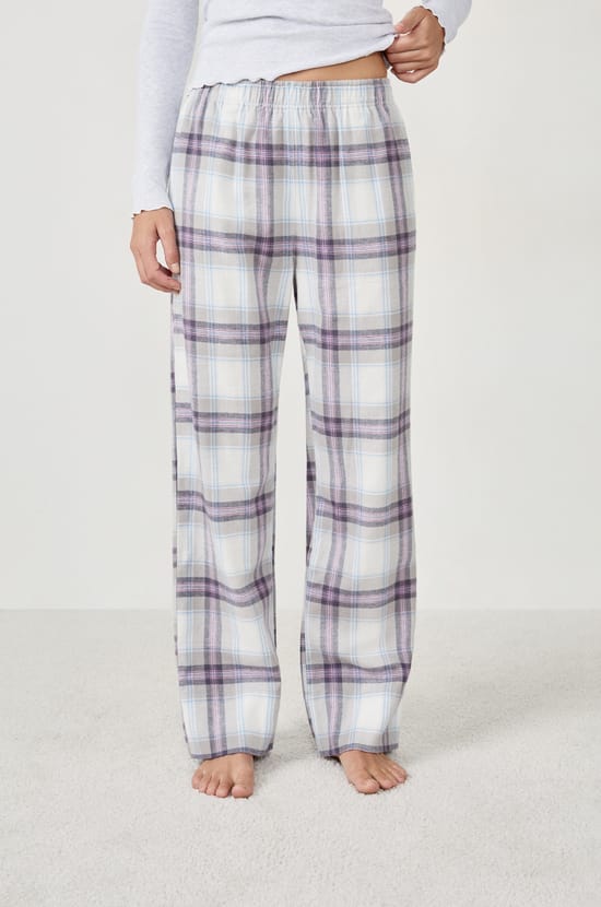 Pantalon de pyjama à carreaux;${refinementColor}