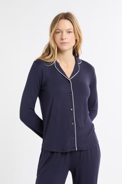 2-teiliges Pyjama-Set mit langen Ärmeln;${refinementColor}