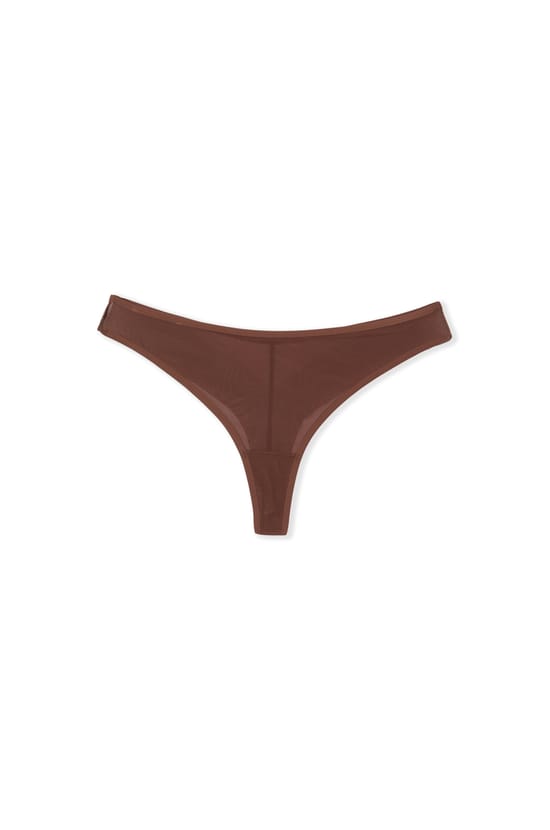 String transparent en tulle;${refinementColor}