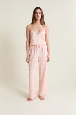 Pantalon de pyjama &agrave; motifs;${refinementColor}