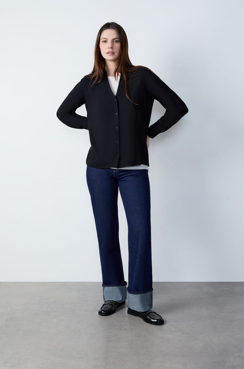 Long-sleeved shirt;${refinementColor}