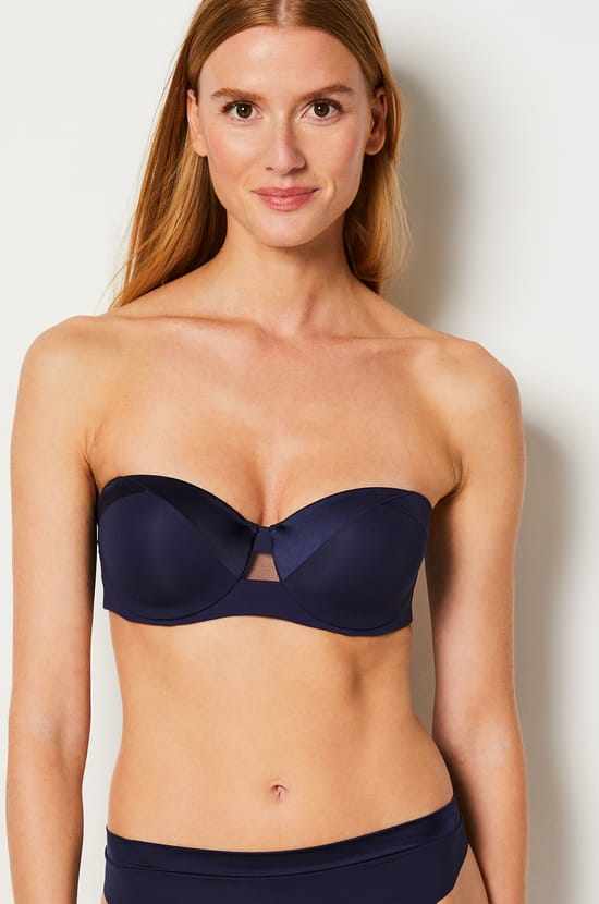 Lightly Lined Bra With Removable Straps;${refinementColor}