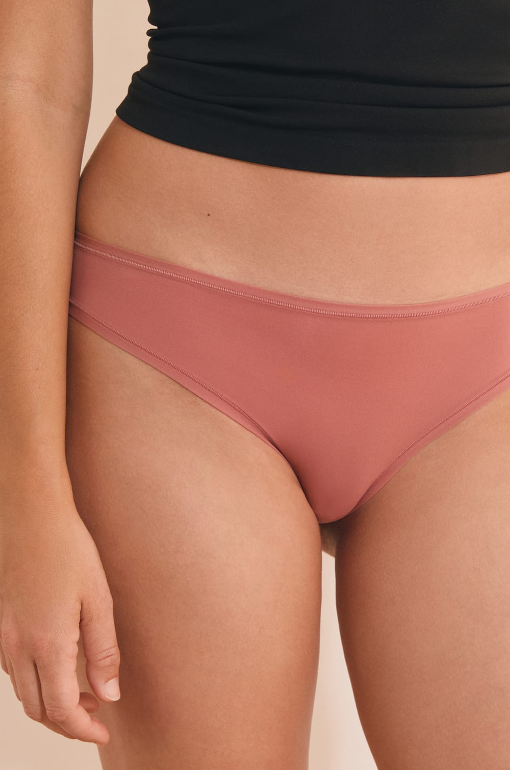 Culotte en microfibre;${refinementColor}