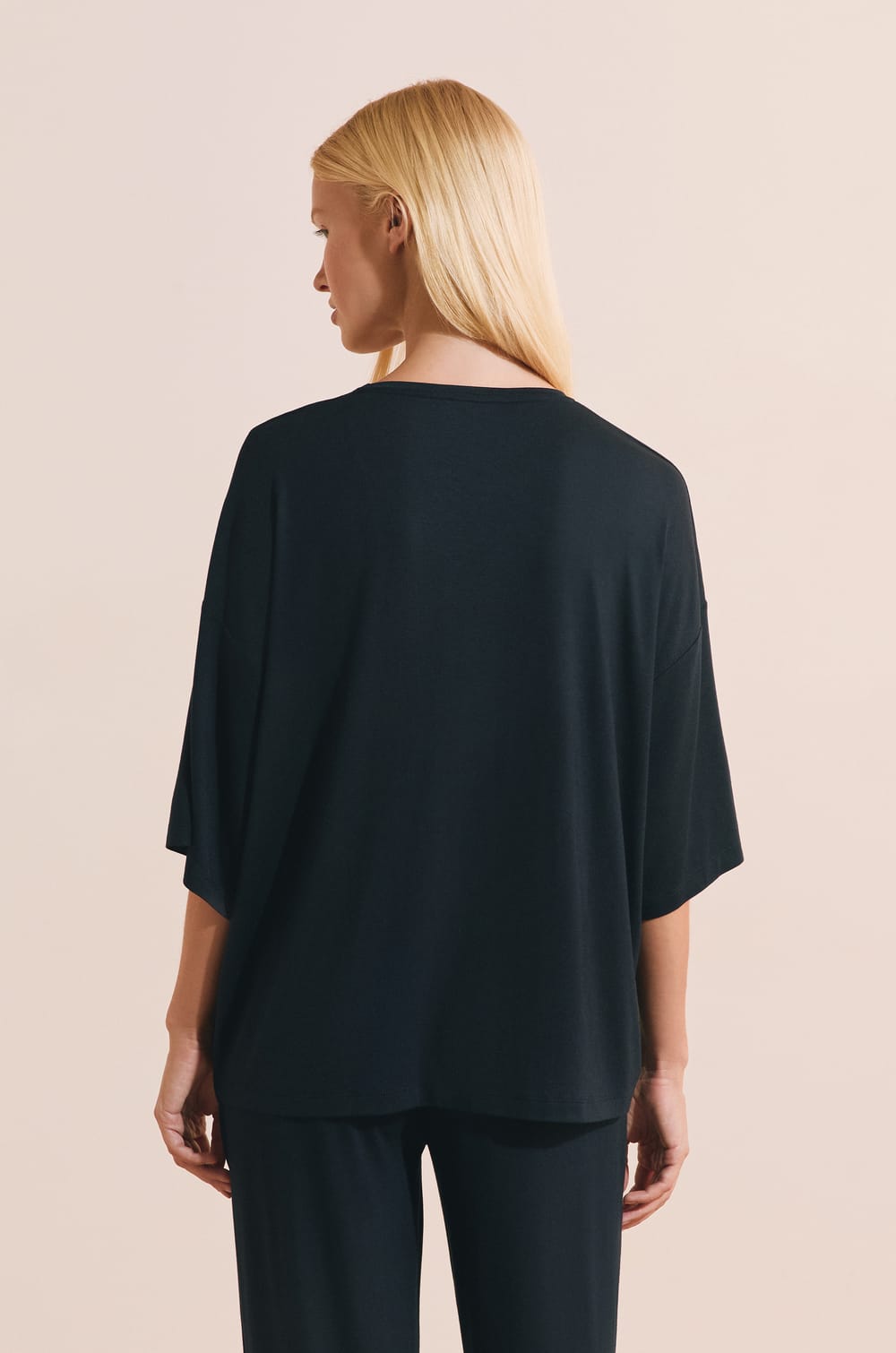 T-shirt de pyjama manches courtes;${refinementColor}