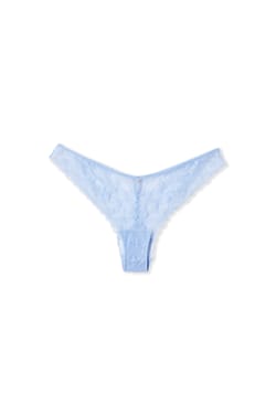 Tanga avec broderie;${refinementColor}