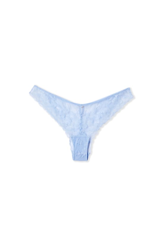 Tanga avec broderie;${refinementColor}