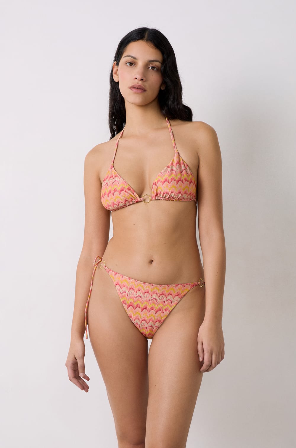 SPE US Triangle haut de maillot d&eacute;tail anneau;${refinementColor}