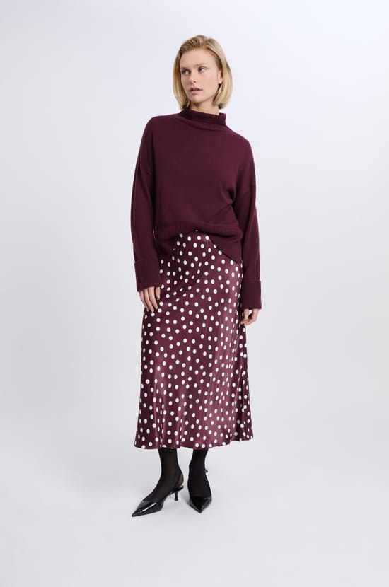 Jupe a pois;${refinementColor}