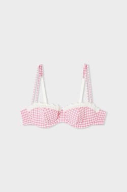 Bra N.9 - Balconette with Embroidery;${refinementColor}