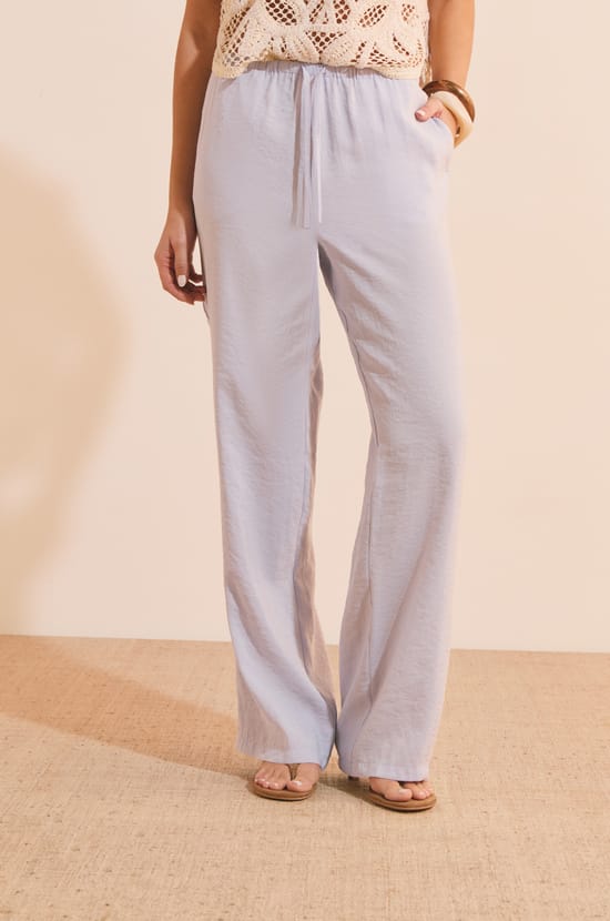 Pantalon fluide &eacute;lastiqu&eacute;;${refinementColor}