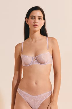 Sujetador N.9 - Balconnet con bordado floral;${refinementColor}