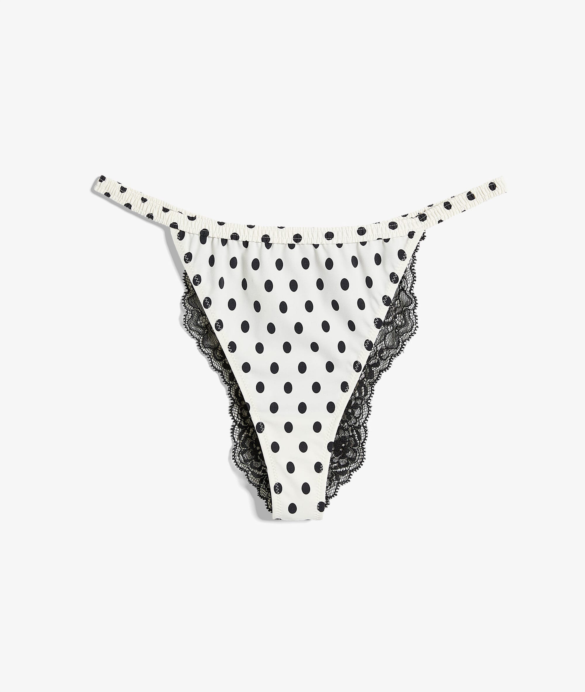 Brazilian Panties AMUSANTE IMP FD BLANC ETAM