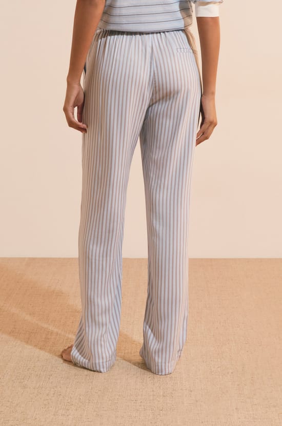 Pantalon de pyjama &agrave; rayures;${refinementColor}