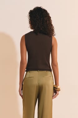 Top &agrave; col carr&eacute; en coton;${refinementColor}