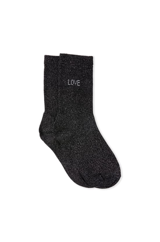 Chaussettes paillet&eacute;es avec coton;${refinementColor}