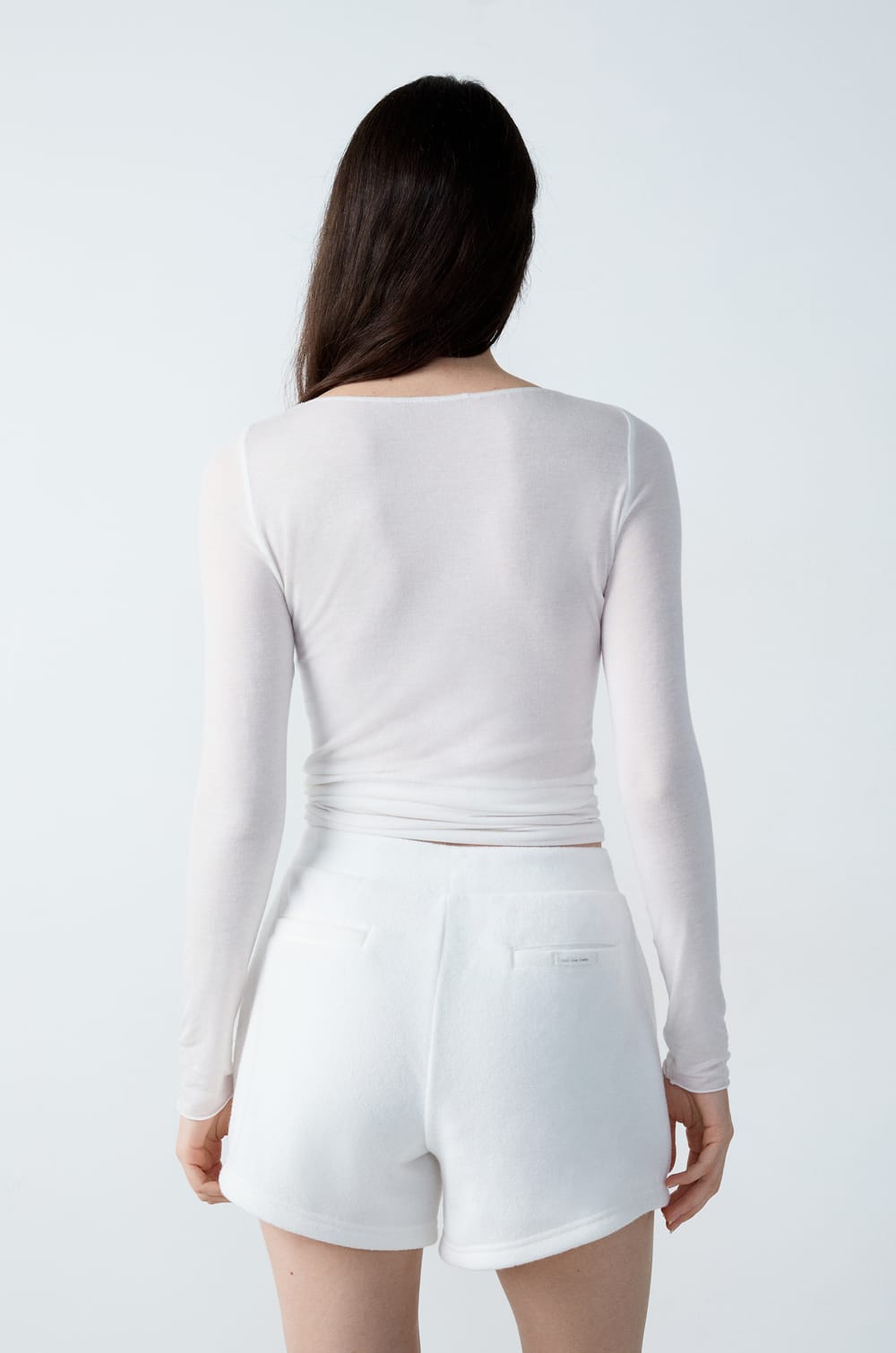 Granulated fleece shorts;${refinementColor}