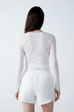 Granulated fleece shorts;${refinementColor}