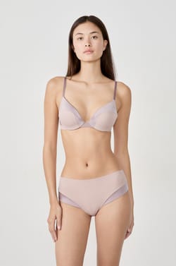 Satin Microfibre Boyshort;${refinementColor}