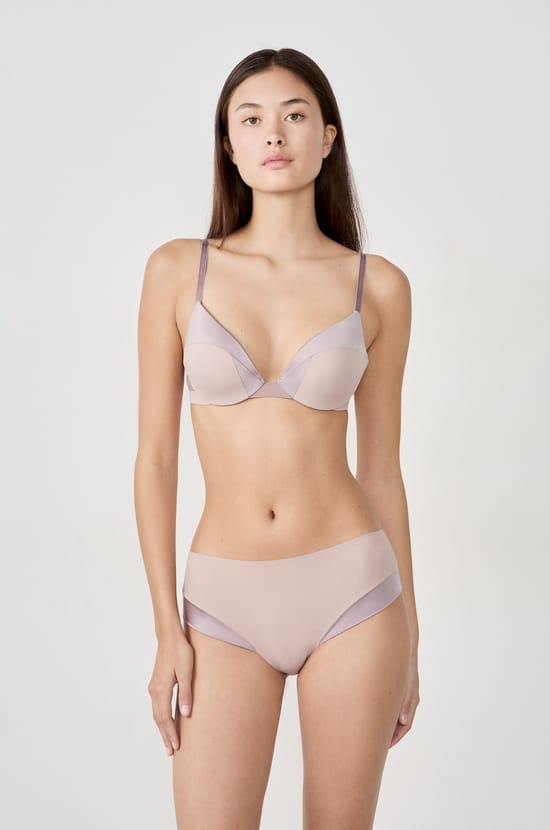 Satin Microfibre Boyshort;${refinementColor}