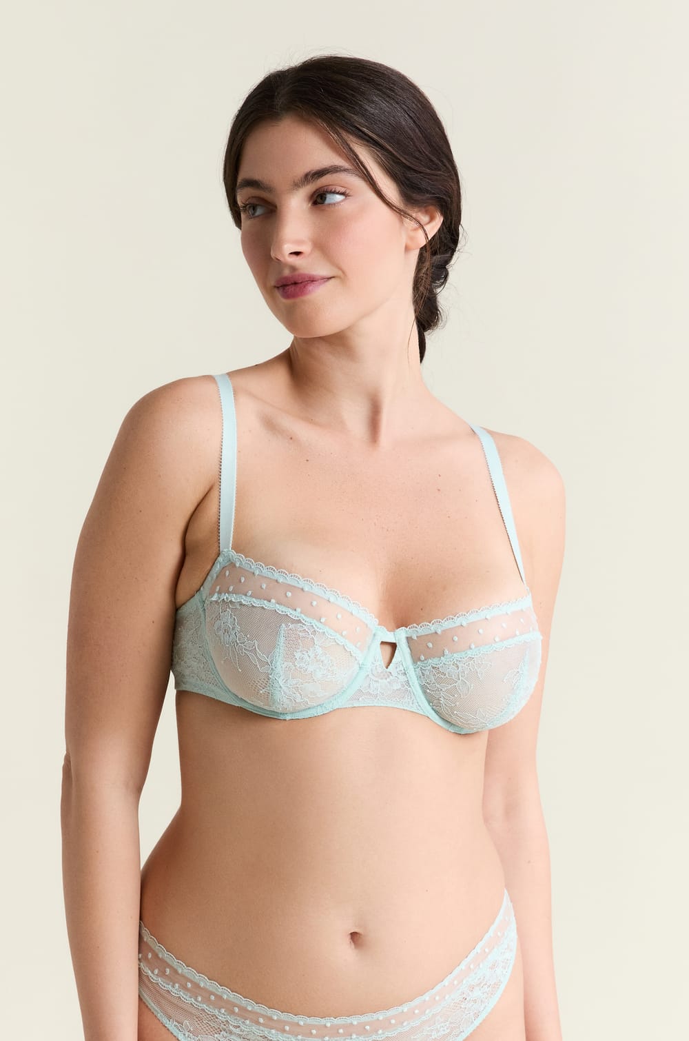 Soutien-gorge N.9 - Balconnet avec broderie;${refinementColor}