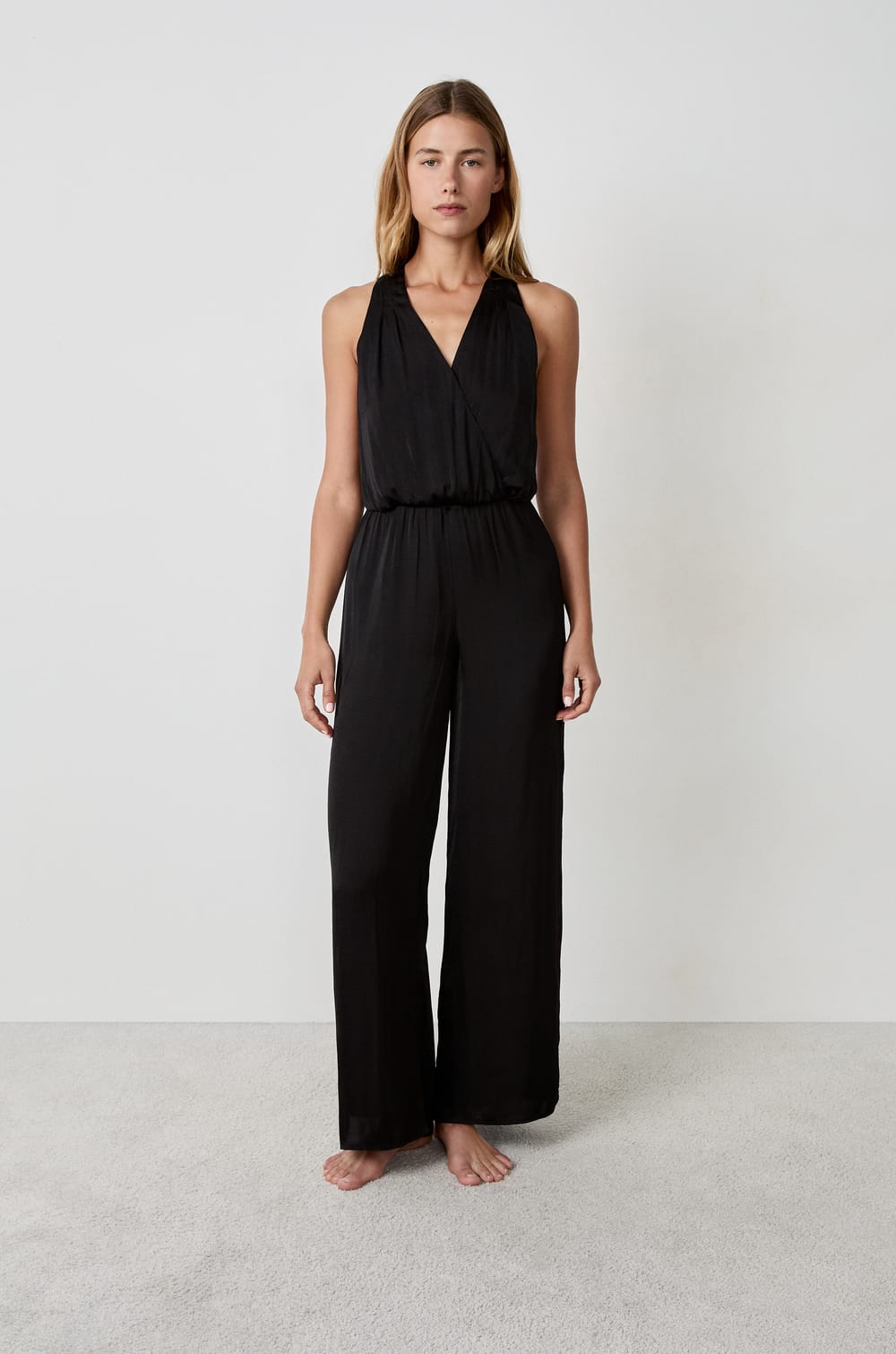 Satin Jumpsuit;${refinementColor}